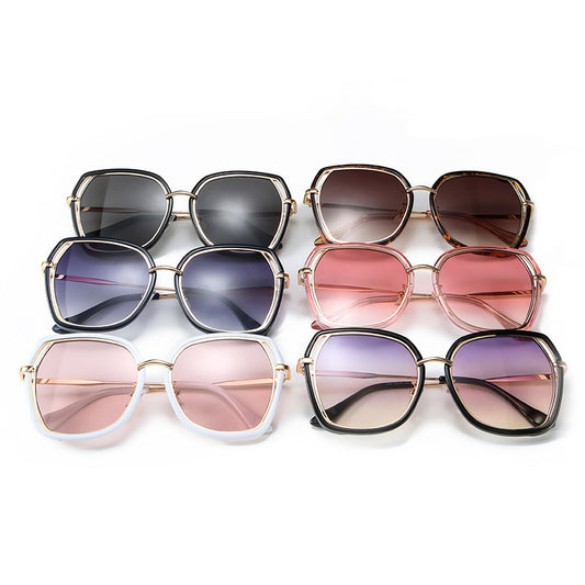 Hollow Frame Fashion Sunglasses